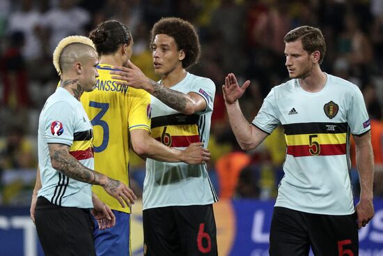 UEFA Euro 2016. Sweden vs. Belgium