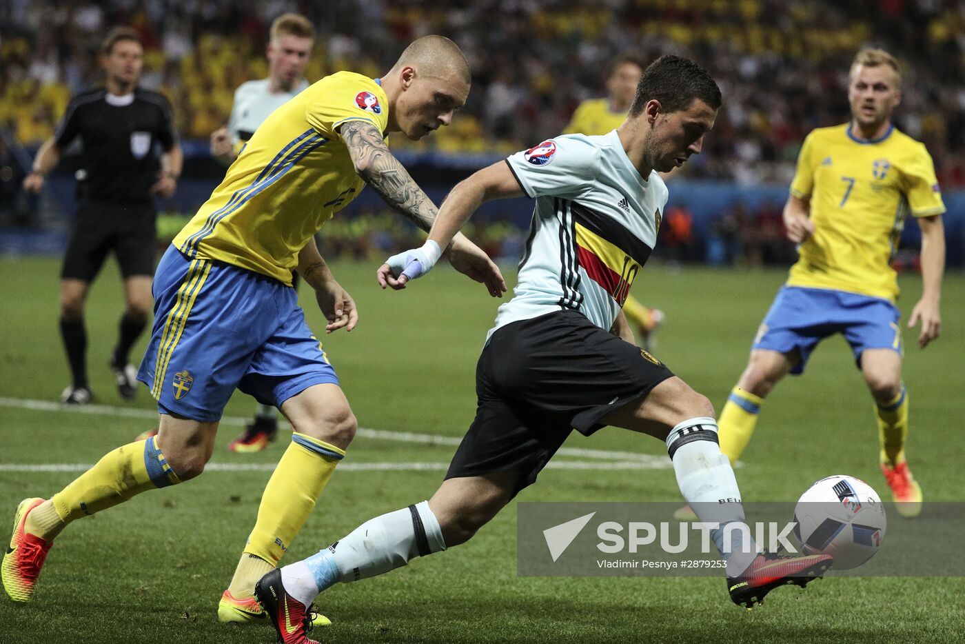 UEFA Euro 2016. Sweden vs. Belgium