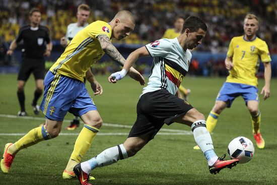 UEFA Euro 2016. Sweden vs. Belgium