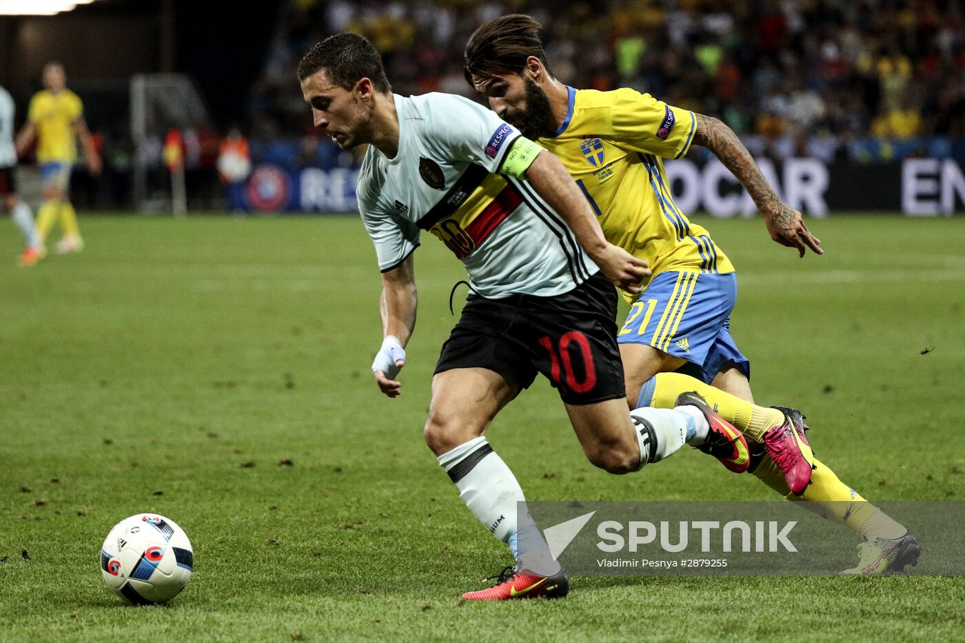 UEFA Euro 2016. Sweden vs. Belgium