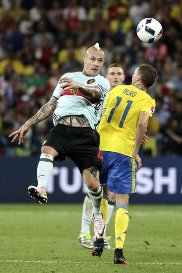 UEFA Euro 2016. Sweden vs. Belgium