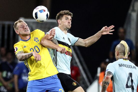 UEFA Euro 2016. Sweden vs. Belgium