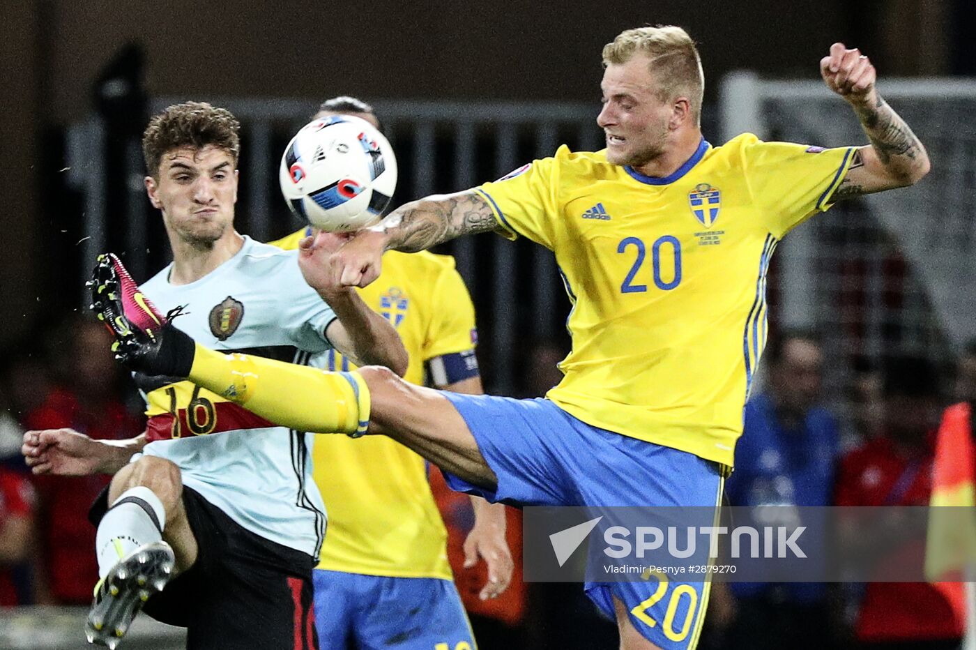 UEFA Euro 2016. Sweden vs. Belgium