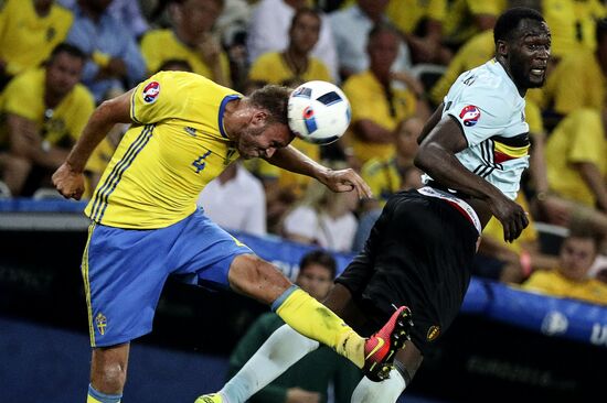 UEFA Euro 2016. Sweden vs. Belgium