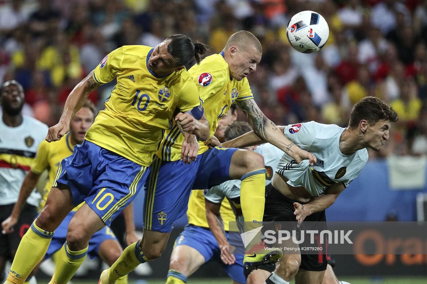 UEFA Euro 2016. Sweden vs. Belgium