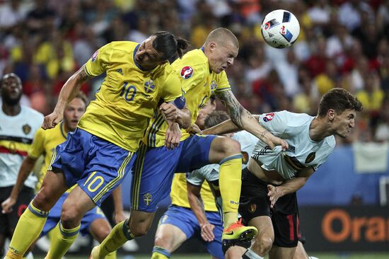 UEFA Euro 2016. Sweden vs. Belgium