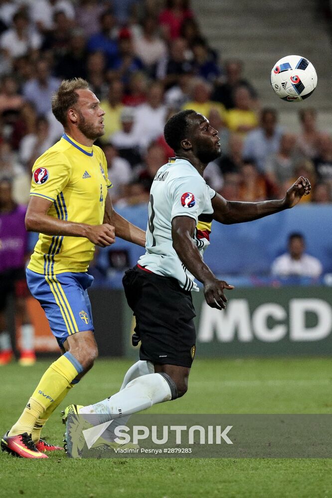 UEFA Euro 2016. Sweden vs. Belgium
