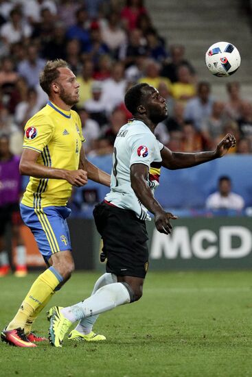UEFA Euro 2016. Sweden vs. Belgium