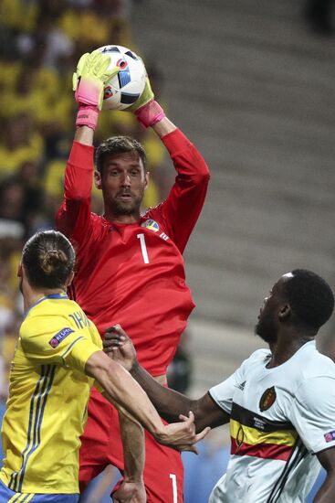 UEFA Euro 2016. Sweden vs. Belgium