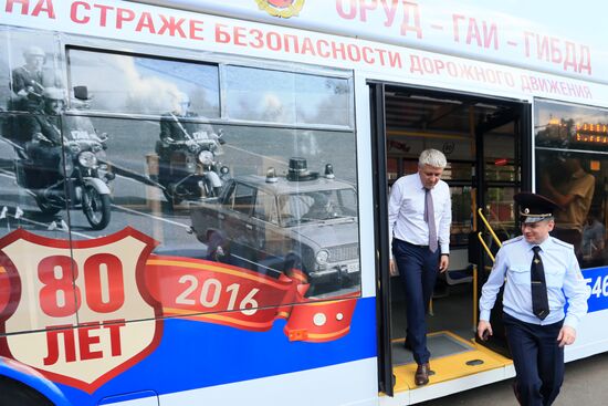 Mosgortrans presents themed vehicles