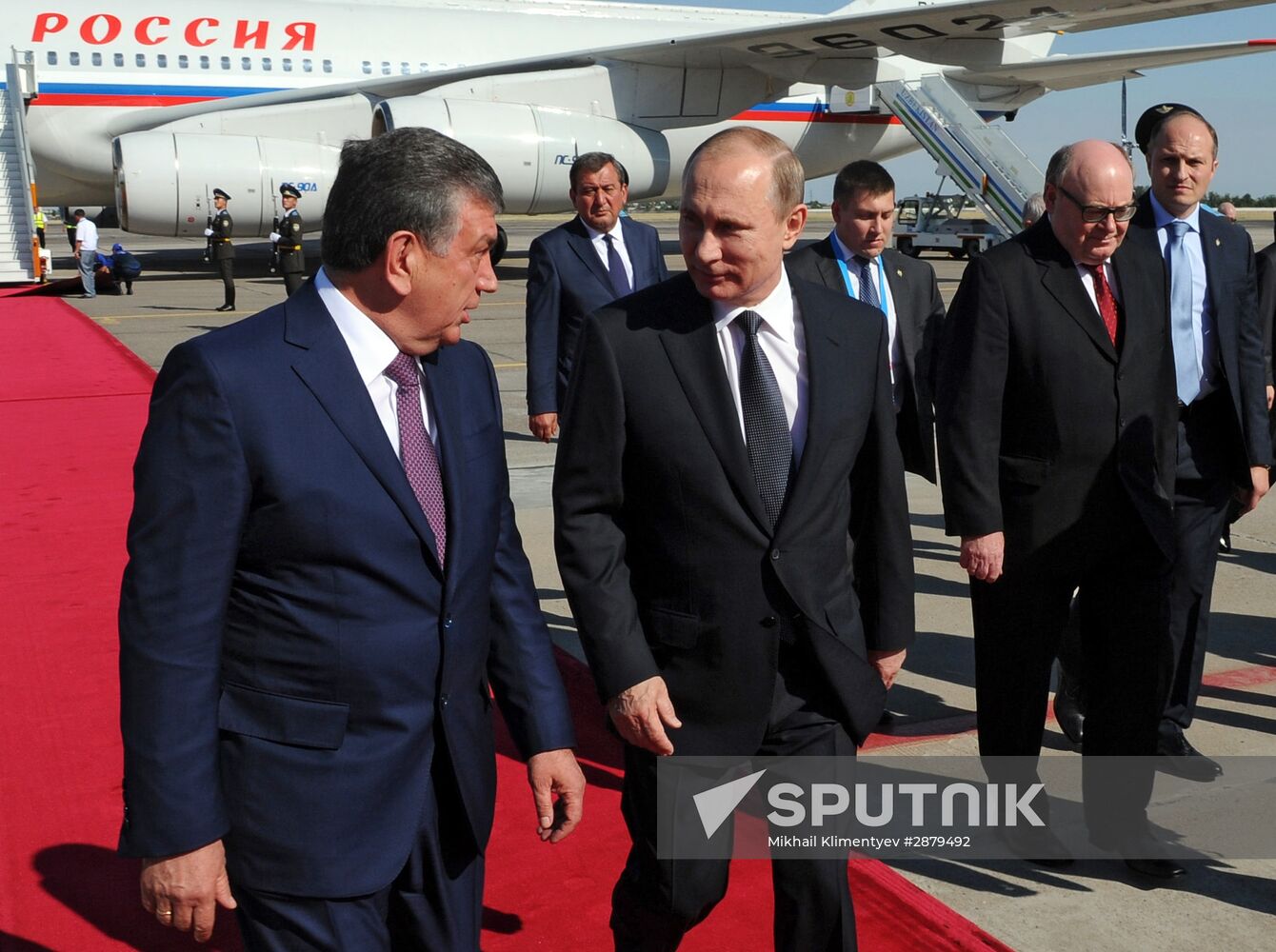 President Vladimir Putin visits Uzbekistan