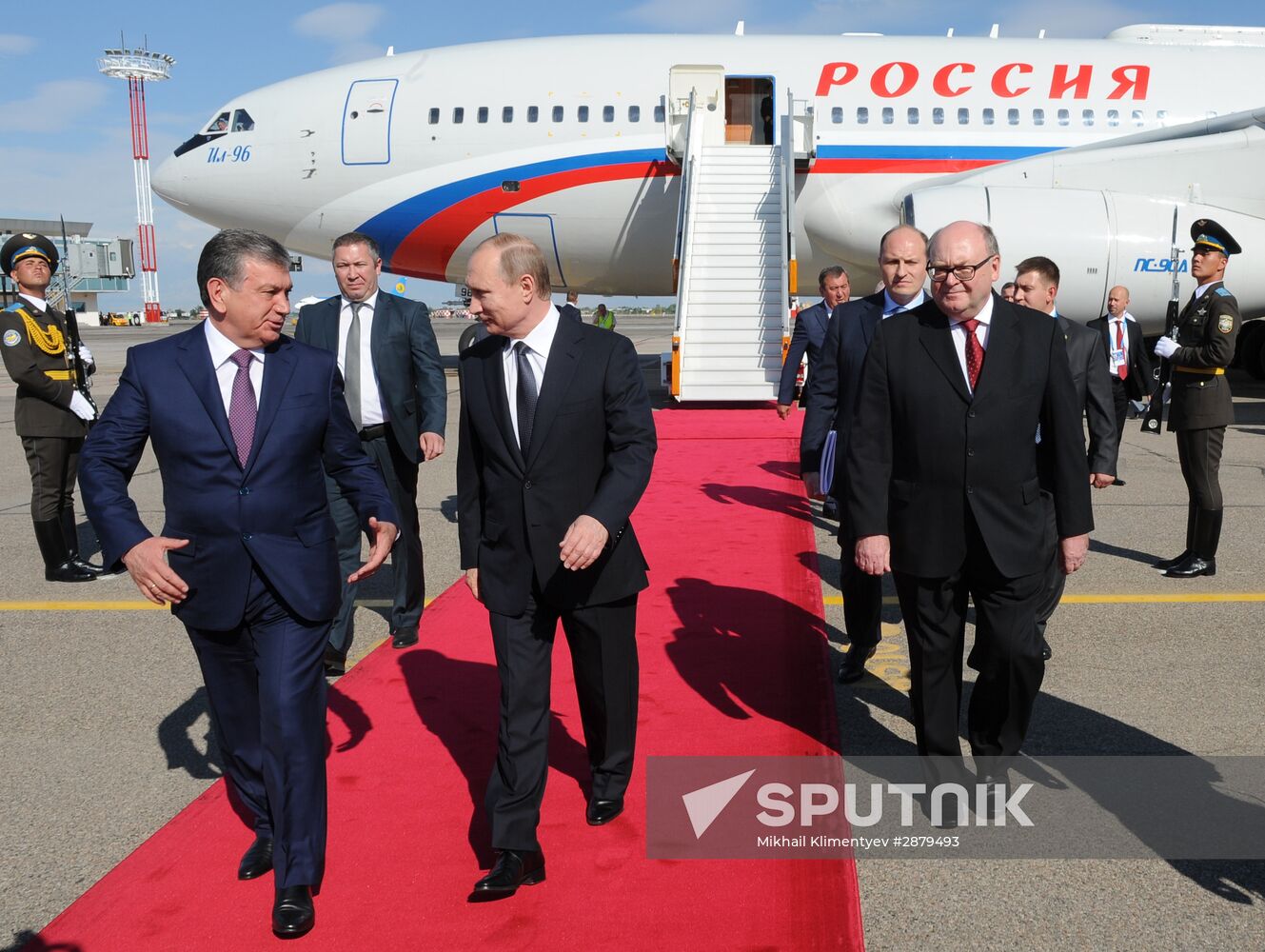 President Vladimir Putin visits Uzbekistan