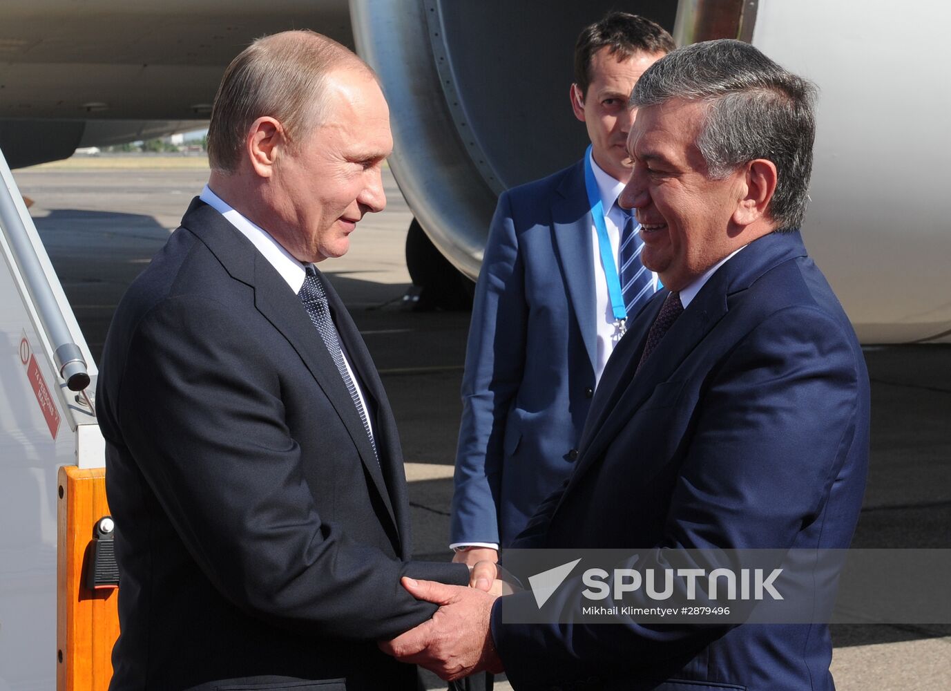 President Vladimir Putin visits Uzbekistan