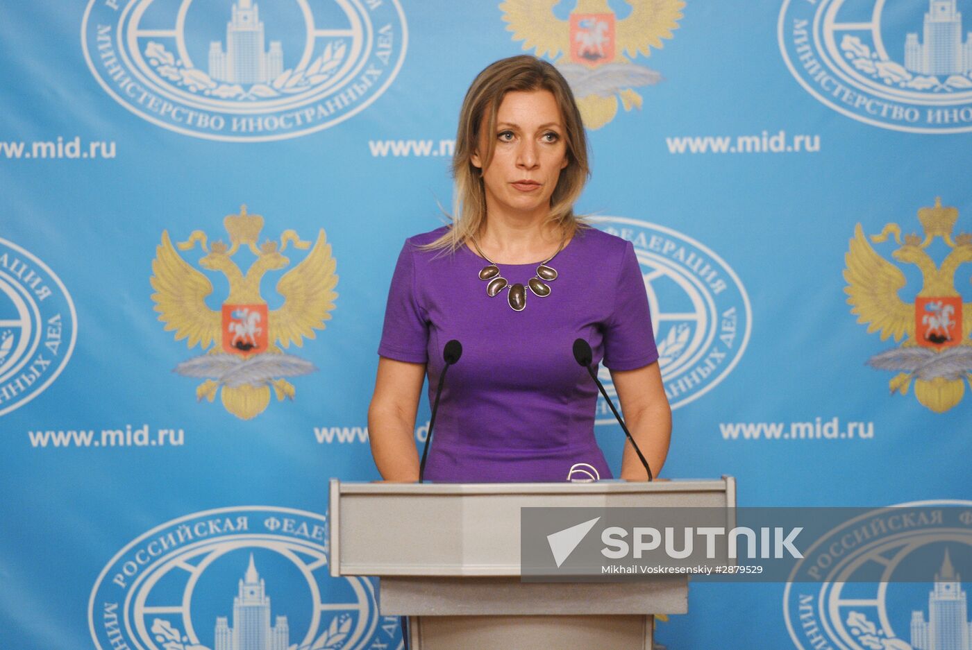 Briefing by maria Zakharova on current political affairs