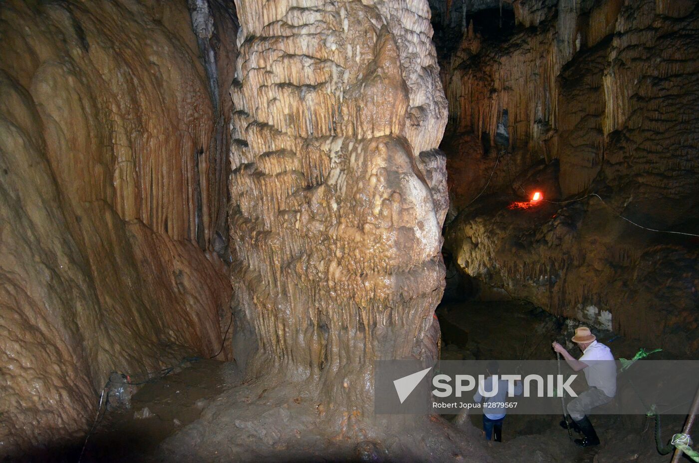 Abrskil Cave in Abkhazia