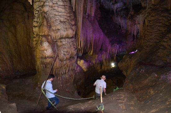 Abrskil Cave in Abkhazia