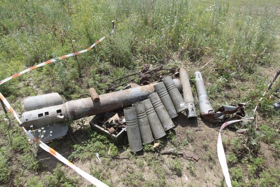 Mine clearance in Donetsk People's Republic