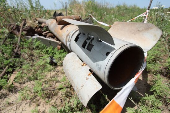 Mine clearance in Donetsk People's Republic
