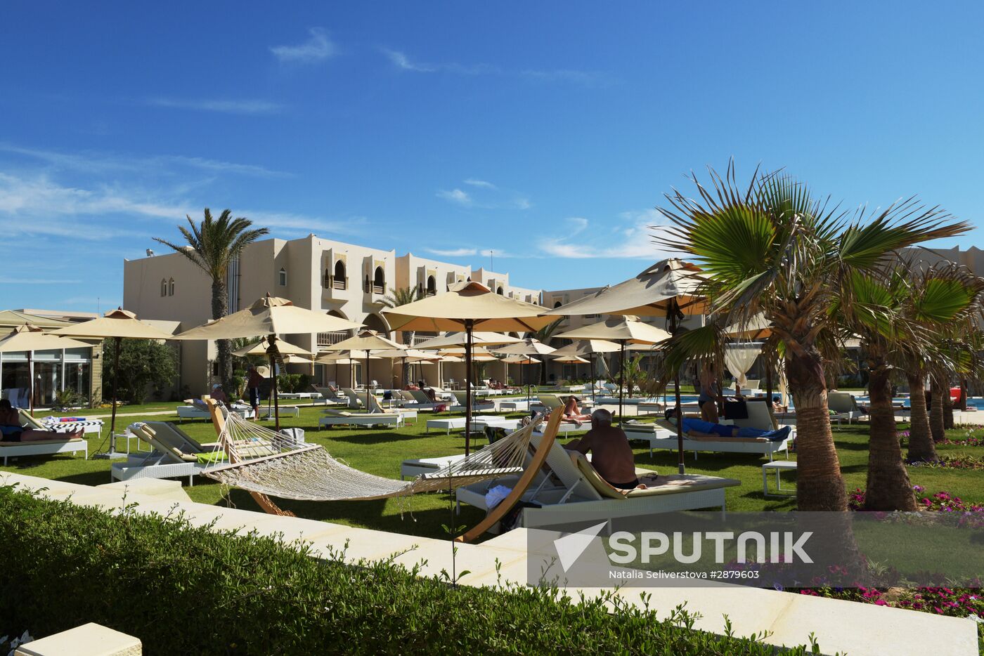 Vacationing on Tunisian island of Djerba