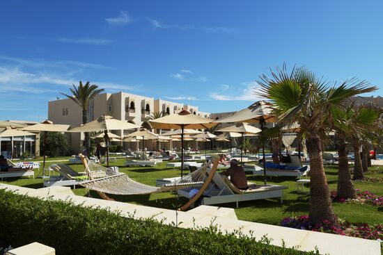 Vacationing on Tunisian island of Djerba