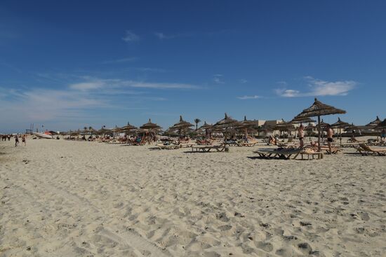 Vacationing on Tunisian island of Djerba