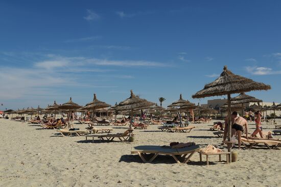 Vacationing on Tunisian island of Djerba