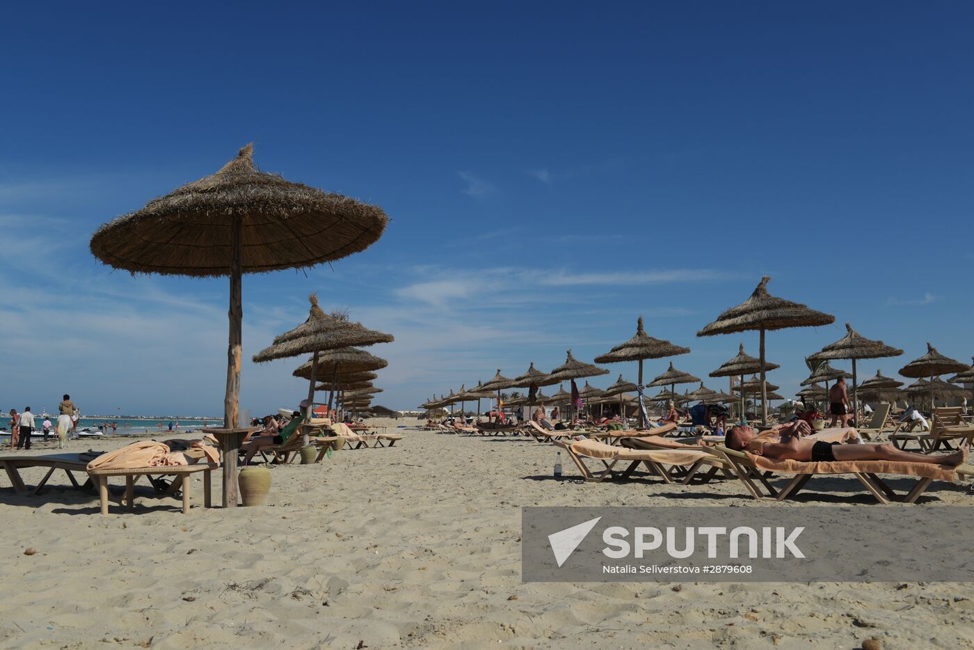 Vacationing on Tunisian island of Djerba