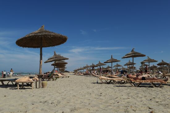 Vacationing on Tunisian island of Djerba