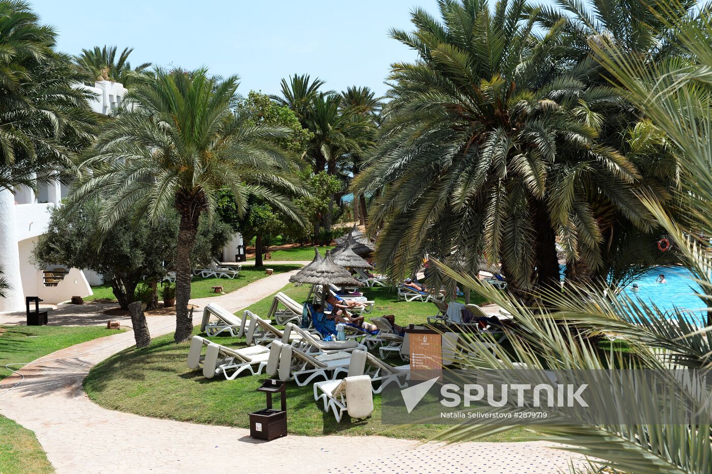 Vacationing on Tunisian island of Djerba