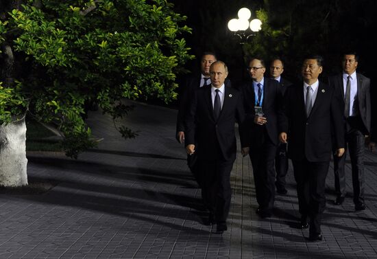 President Vladimir Putin visits Uzbekistan
