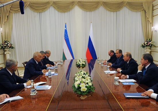 President Vladimir Putin visits Uzbekistan