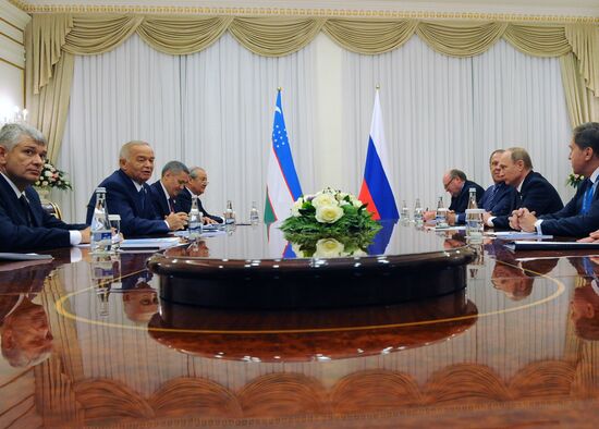 President Vladimir Putin visits Uzbekistan