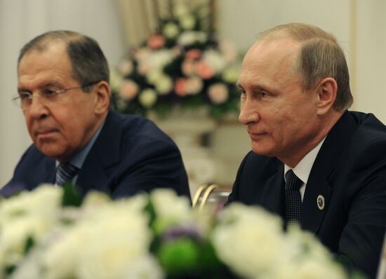 President Vladimir Putin visits Uzbekistan