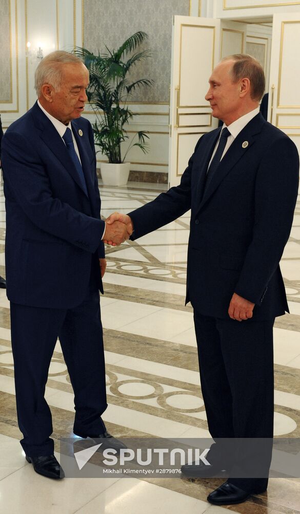 President Vladimir Putin visits Uzbekistan