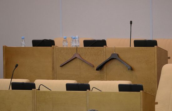State Duma plenary meeting