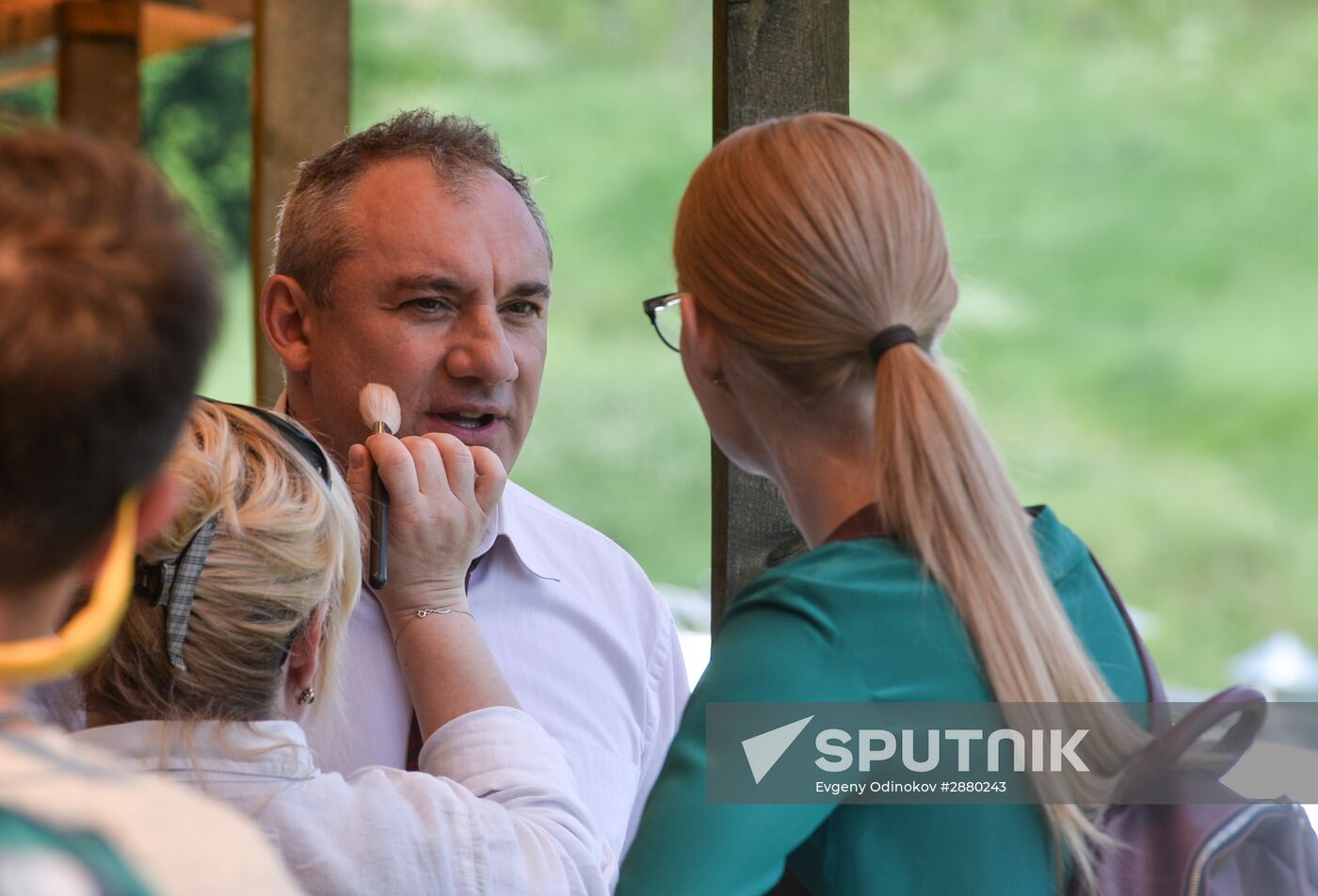 Filming of Sterva Russian TV show in Moscow Region
