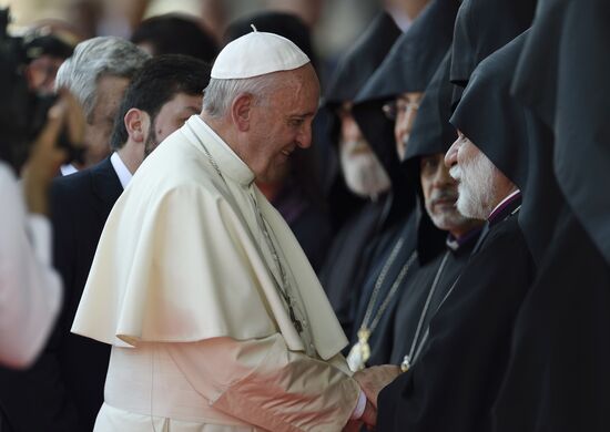 Pope visits Armenia