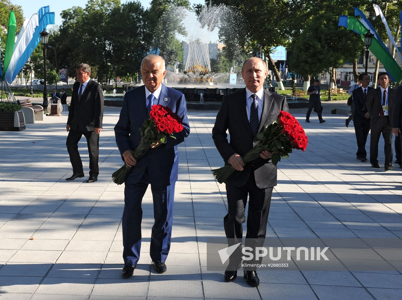 President Vladimir Putin visits Uzbekistan