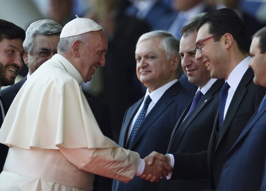 Pope visits Armenia
