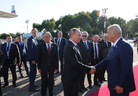 President Vladimir Putin visits Uzbekistan