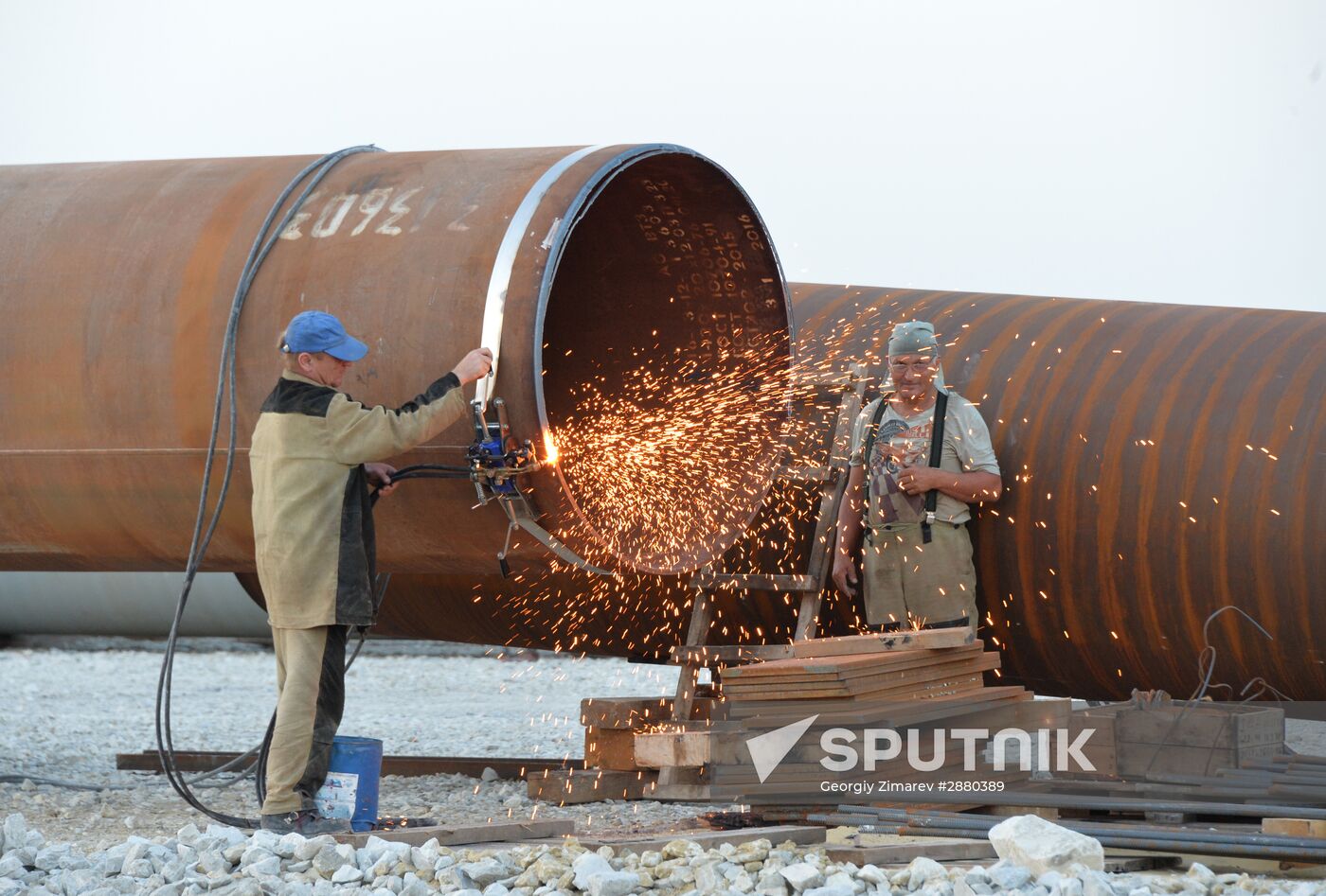 Contruction of bridge across Kerch Strait