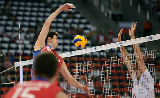 FIVB Volleyball World League 2016. Men. Russia vs. France