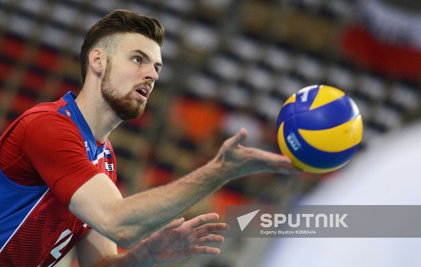 FIVB Volleyball World League 2016. Men. Russia vs. France