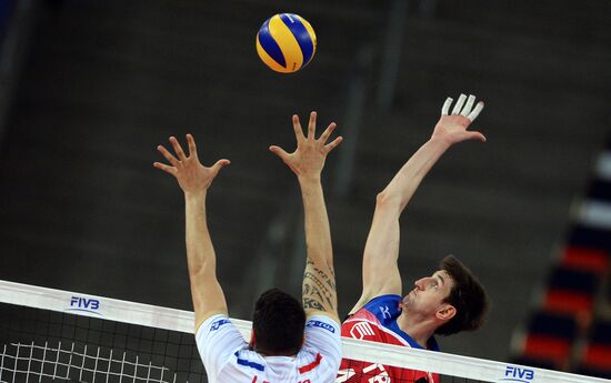 FIVB Volleyball World League 2016. Men. Russia vs. France