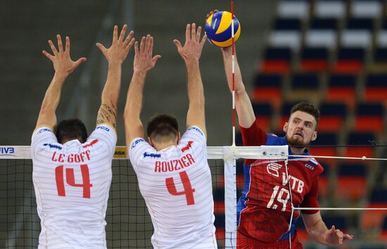FIVB Volleyball World League 2016. Men. Russia vs. France