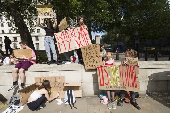 Referendum on Brexit in UK