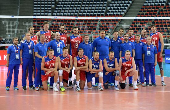 FIVB Volleyball World League 2016. Men. Russia vs. France