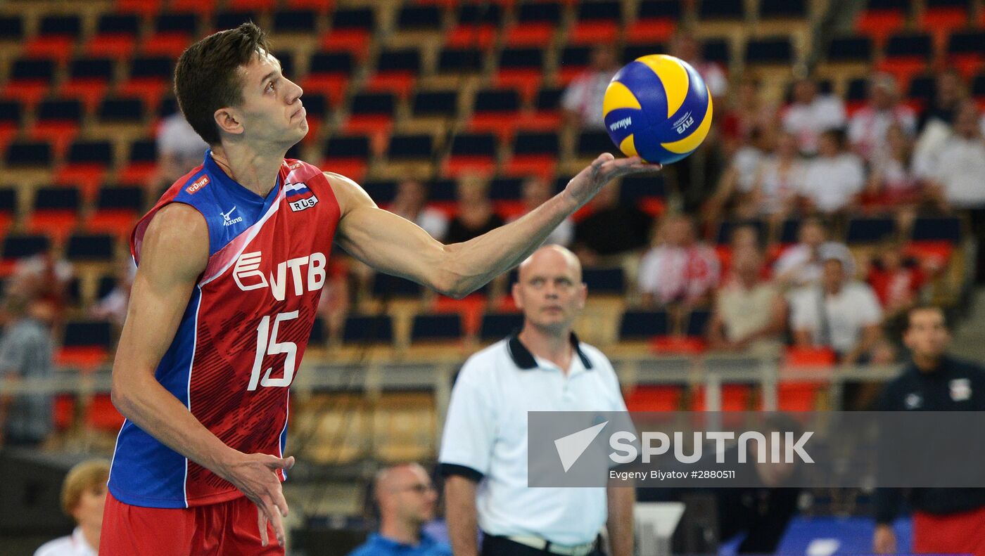 FIVB Volleyball World League 2016. Men. Russia vs. France