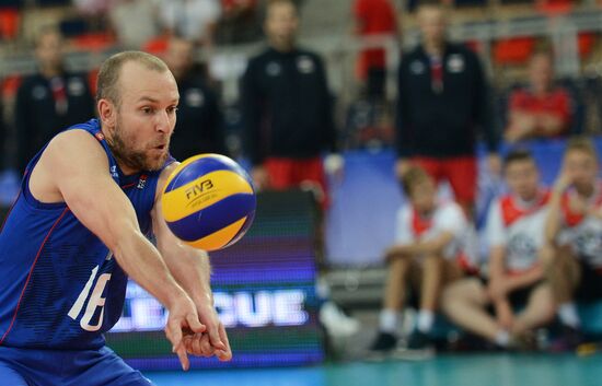FIVB Volleyball World League 2016. Men. Russia vs. France