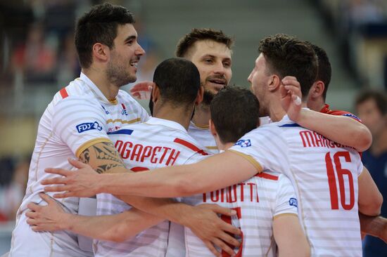 FIVB Volleyball World League 2016. Men. Russia vs. France